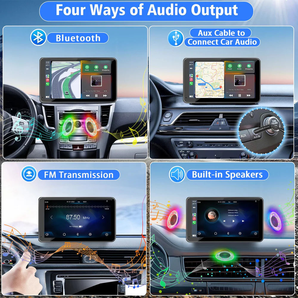 Wireless CarPlay & Android Auto Stereo