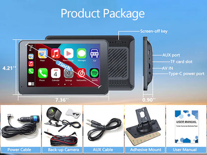 Wireless CarPlay & Android Auto Stereo